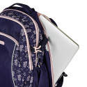 Herlitz Ultimate Blossom backpack School backpack Beige, Navy Polyester