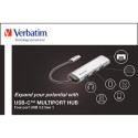 Verbatim USB-C Multiport Hub Four port USB 3.2 Gen 1