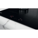 Whirlpool WS Q4860 NE Black Built-in 60 cm Zone induction hob 4 zone(s)