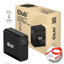 CLUB3D Travel Charger 140 Watt GaN technology, Single port USB Type-C, Power Delivery(PD) 3.1 Suppor