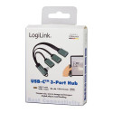 LogiLink UA0361 interface hub USB 3.2 Gen 1 (3.1 Gen 1) Type-C 5000 Mbit/s Silver