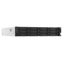 QNAP TS-h1887XU-RP NAS Rack (2U) Intel Xeon E E-2334 16 GB DDR4 QuTS hero Black, White