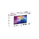 Verbatim 49591 computer monitor 35.6 cm (14&quot;) 1920 x 1080 pixels Full HD LCD Touchscreen Bl