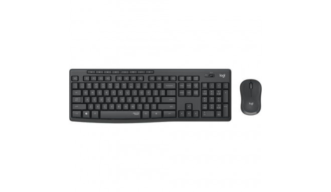 Logitech 920-009794 keyboard Mouse included Office USB QWERTZ German Graphite