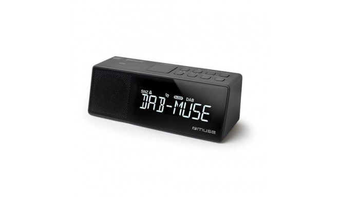 Muse M-172 DBT alarm clock Digital alarm clock Black