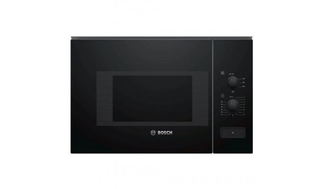 Bosch Serie 4 BFL520MB0 microwave Black Solo microwave Built-in 20 L 800 W