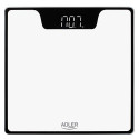 Adler AD 8174W personal scale Rectangle White Electronic personal scale