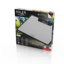 Adler AD 8174s Rectangle Silver Electronic personal scale