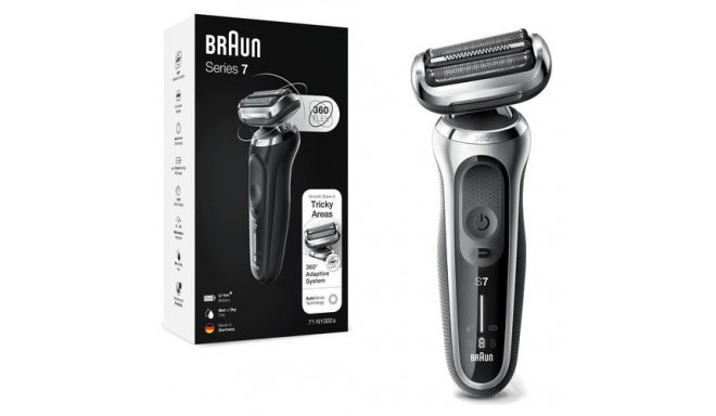 Braun Series 7 71-S1000s Foil shaver Silver