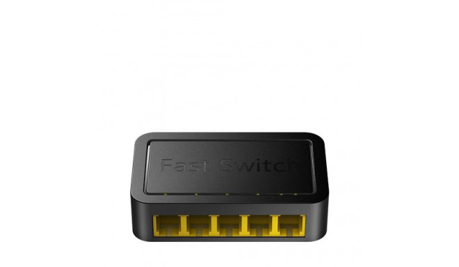 Cudy FS105D network switch Fast Ethernet (10/100) Black