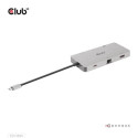 CLUB3D USB Gen1 Type-C 9-in-1 hub with HDMI, VGA, 2x USB Gen1 Type-A, RJ45, SD/Micro SD card slots a