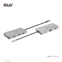 CLUB3D USB Gen1 Type-C 9-in-1 hub with HDMI, VGA, 2x USB Gen1 Type-A, RJ45, SD/Micro SD card slots a