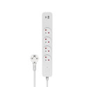 Savio USB-A and USB-C power strip, 1.5 m, LZ-11