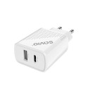 Savio LA-04 USB Type A &amp; Type C Quick Charge Power Delivery 3.0 Indoor Smartphone, Tablet Wh