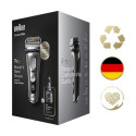 Braun Series 9 Pro 9465CC Foil shaver Trimmer Black, Silver