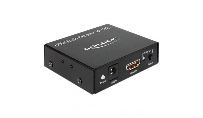 DeLOCK 62692 AV extender AV receiver Black