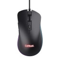 Trust GXT924 YBAR+ mouse Gaming Right-hand USB Type-A Optical 25600 DPI