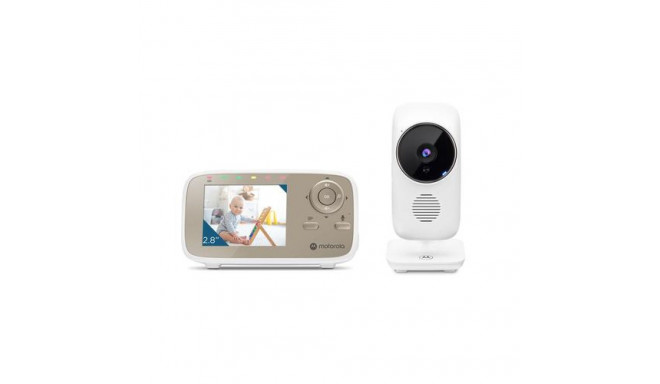 Motorola VM483 video baby monitor 300 m FHSS Gold, White