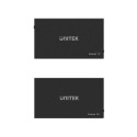 UNITEK V100A network extender Network transmitter Black