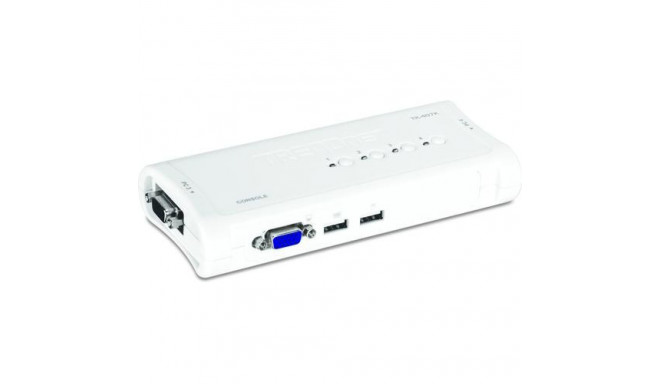 Trendnet TK-407K KVM switch Blue