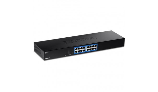 Trendnet TEG-S17 network switch Gigabit Ethernet (10/100/1000) Black