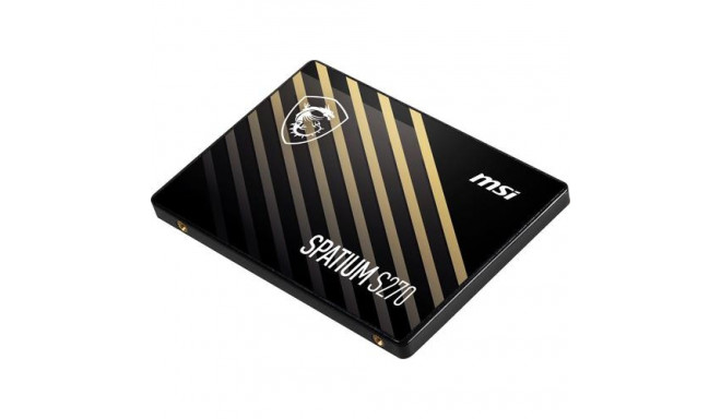 MSI SPATIUM S270 SATA 2.5 480GB internal solid state drive 2.5&quot; Serial ATA III 3D NAND