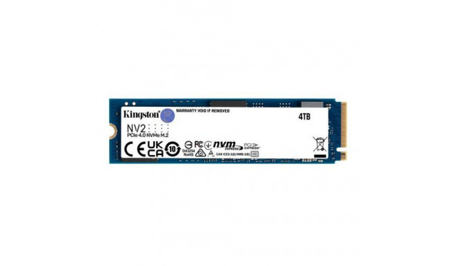 Kingston Technology 4000G NV2 M.2 2280 PCIe 4.0 NVMe SSD