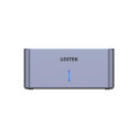 UNITEK S1304A storage drive docking station USB 3.2 Gen 1 (3.1 Gen 1) Type micro-B Grey