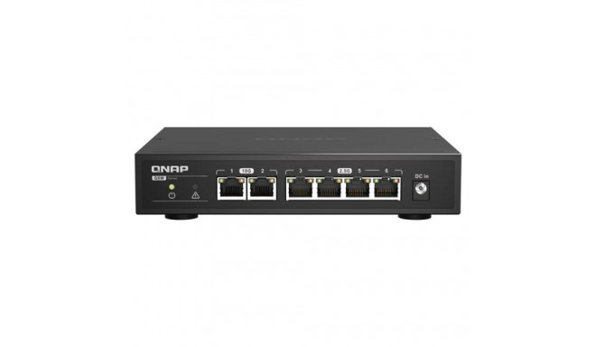 QNAP QSW-2104-2T network switch Unmanaged 2.5G Ethernet (100/1000/2500) Black