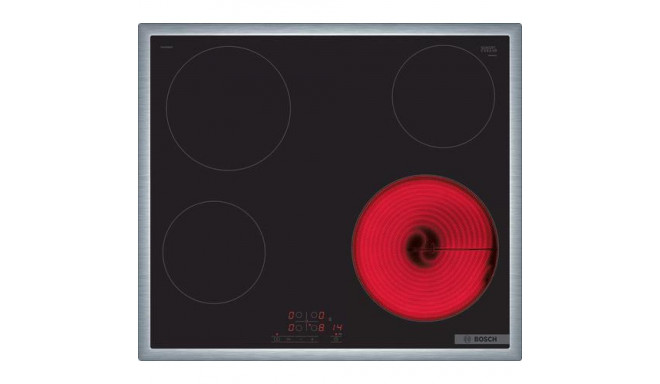 Bosch Serie 4 PKE645BB2E hob Black Built-in 60 cm Ceramic 4 zone(s)