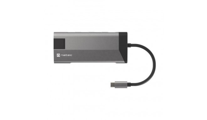 NATEC Fowler Plus USB Type-C Black, Grey