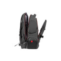 GENESIS Pallad 550 43.9 cm (17.3&quot;) Backpack Black, Red