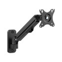 Gembird MA-WA1-01 monitor mount / stand 68.6 cm (27&quot;) Black Wall