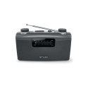 Muse M-058 R Portable Analog Black, Grey