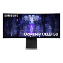 Samsung G85SB computer monitor 86.4 cm (34&quot;) 3440 x 1440 pixels UltraWide Quad HD OLED Silv