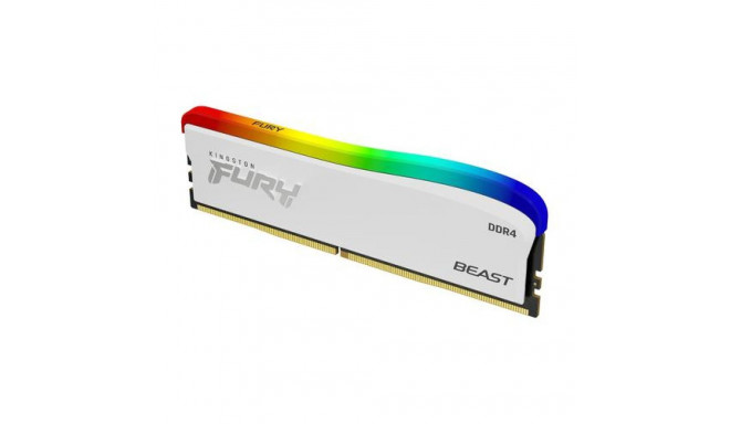 Kingston Technology FURY Beast 16GB 3600MT/s DDR4 CL18 DIMM White RGB SE