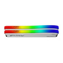 Kingston Technology FURY 16GB 3600MT/s DDR4 CL17 DIMM (Kit of 2) Beast White RGB SE