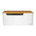 LogiLink KAB0075 - Logitech Kabelbox mit Bambus-Deckel