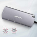 Axagon HMC-6M2 notebook dock/port replicator USB 3.2 Gen 1 (3.1 Gen 1) Type-C Aluminium