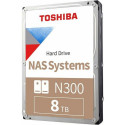 Toshiba N300 NAS internal hard drive 8 TB 7200 RPM 256 MB 3.5&quot; Serial ATA III