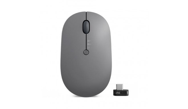 Lenovo Go Wireless Multi Device mouse Office Ambidextrous RF Wireless + Bluetooth + USB Type-A Optic