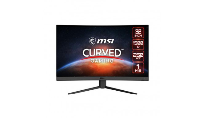 MSI G32C4X computer monitor 80 cm (31.5&quot;) 1920 x 1080 pixels Full HD Black