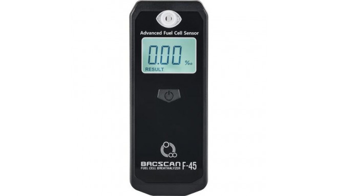 BACscan F-45 alcohol tester 0 - 4% 1% Black