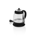 Eta Crystal electric kettle 1.7 L 2200 W Black, Transparent