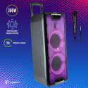 NGS WILD RAVE 2 Stereo portable speaker Black 300 W