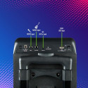 NGS WILD RAVE 2 Stereo portable speaker Black 300 W