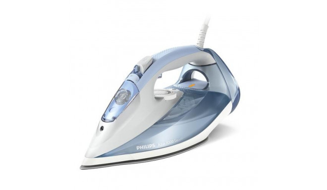 Philips 7000 series DST7011/20 iron Steam iron SteamGlide Plus soleplate 2600 W Blue, Grey