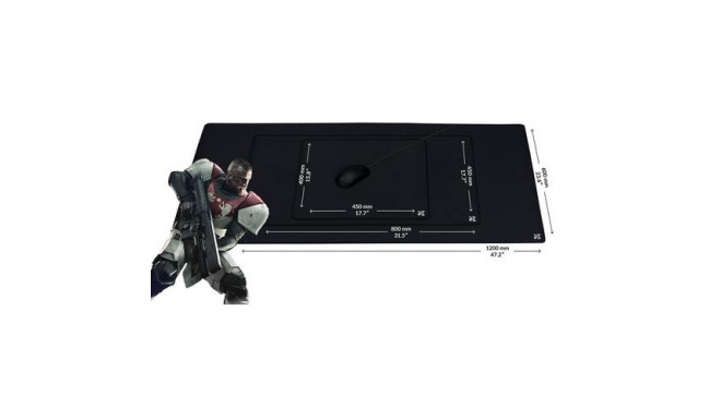 Dream Machines DM XXL Gaming mouse pad Black