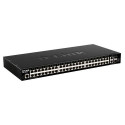 D-Link DGS-1520-52/E network switch Managed L3 10G Ethernet (100/1000/10000) 1U Black