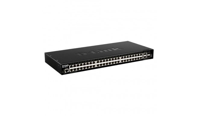 D-Link DGS-1520-52/E network switch Managed L3 10G Ethernet (100/1000/10000) 1U Black